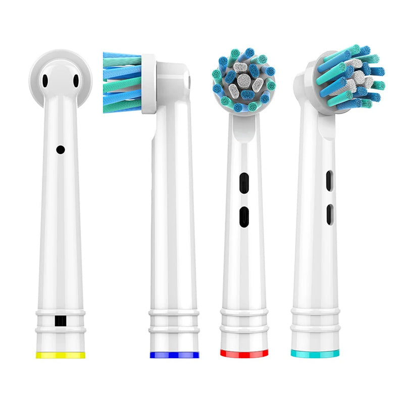 16 Opzetborstels voor Oral-B Cross Action – Diepe Reiniging voor een Stralende Glimlach