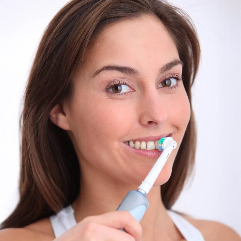 16 Opzetborstels voor Oral-B Cross Action – Diepe Reiniging voor een Stralende Glimlach