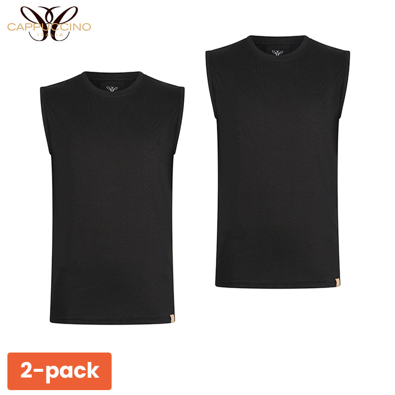 2-pack Sleeveless T-Shirt - Geheime Deals