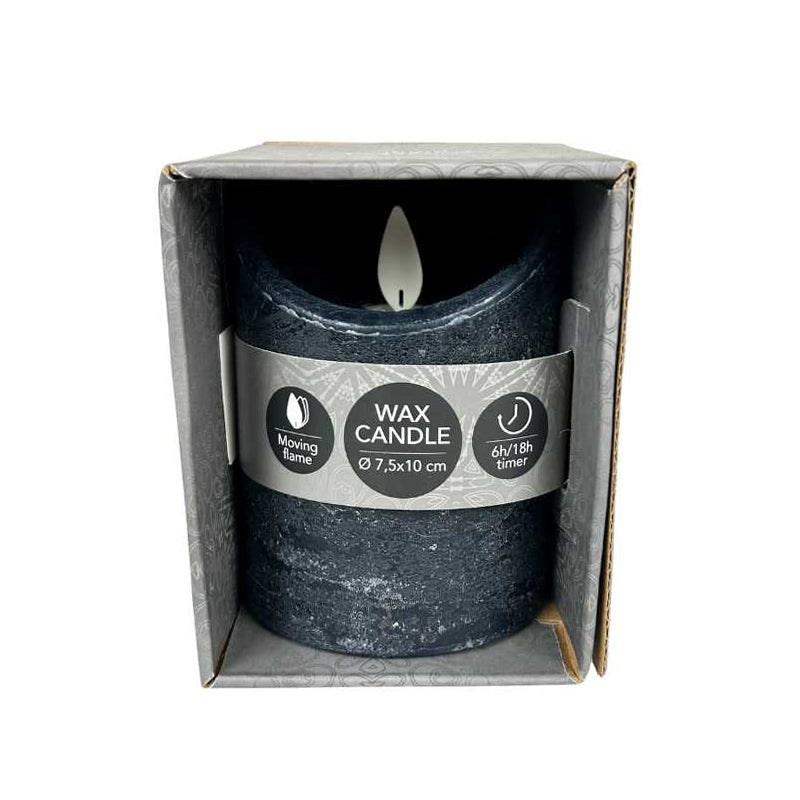 Wax Kaars met Bewegende Vlam – Rustieke Sfeerverlichting
