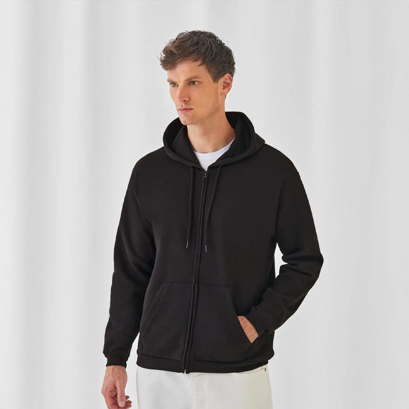 Sweaters met Capuchon en Ritssluiting