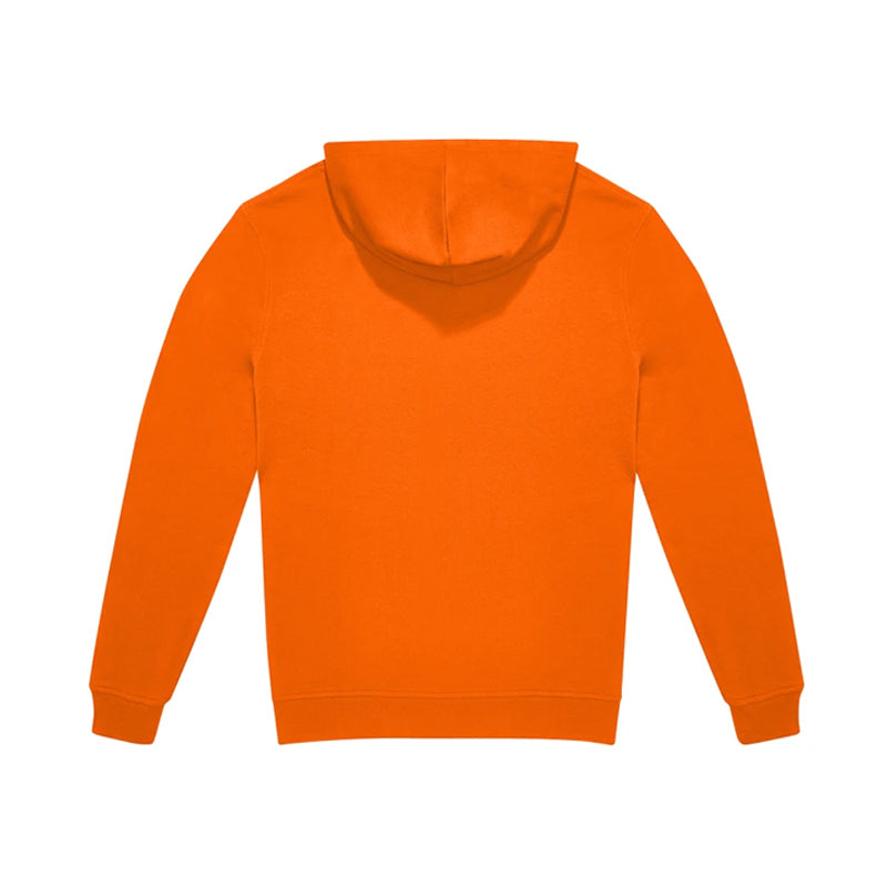 Oranje Hoodie met Moderne Pasvorm