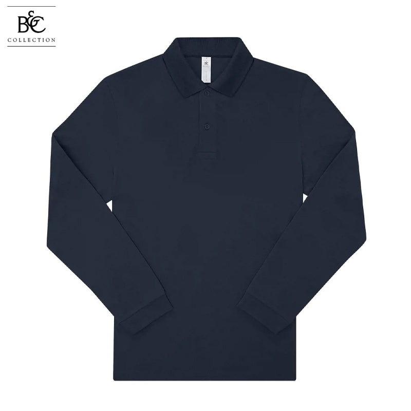 Longsleeve Polo – Meerdere Kleuren
