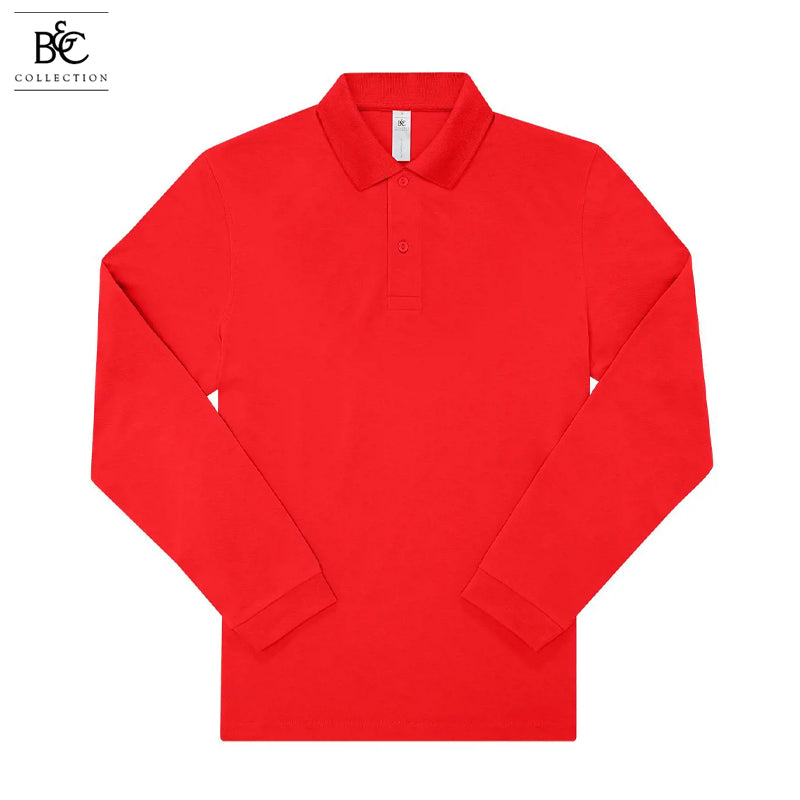 Longsleeve Polo – Meerdere Kleuren