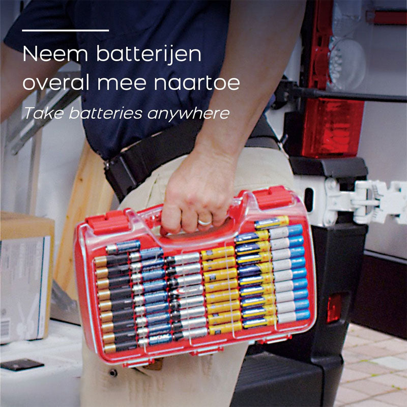 Batterijbox – Opbergsysteem voor 180 Batterijen