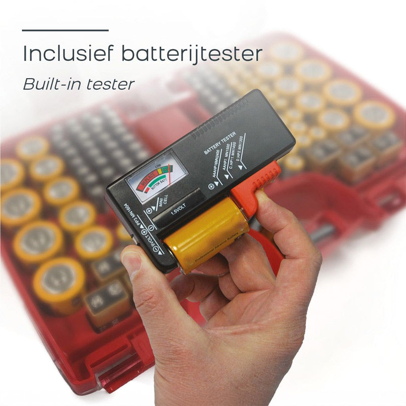 Batterijbox – Opbergsysteem voor 180 Batterijen