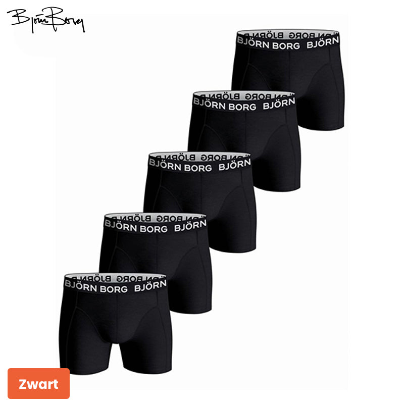 Heren Boxershort 5-Pack – Katoen Stretch