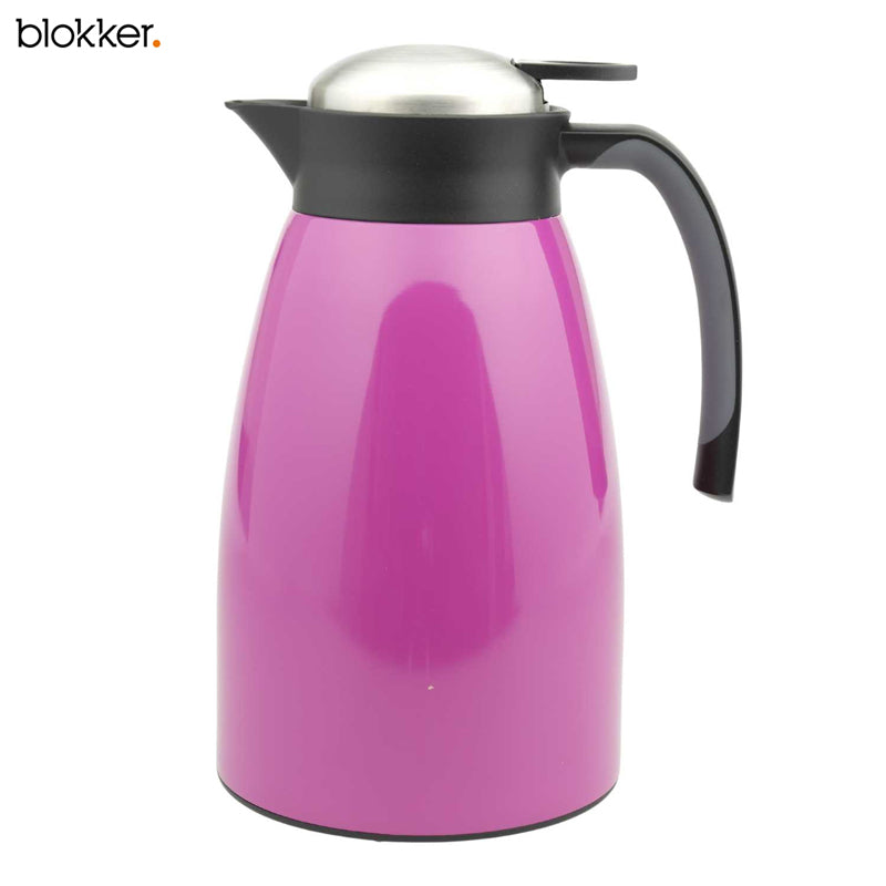 Blokker Isoleerkan RVS 1,5 Liter – Thermoskan – Roze