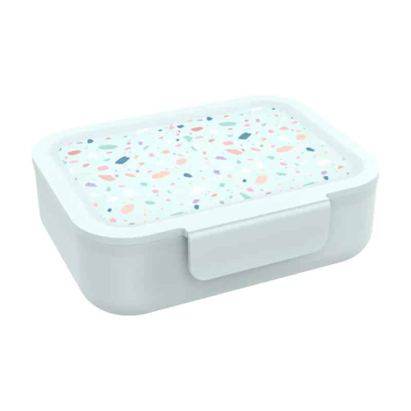 Lunchbox Broodtrommel Terrazzo – Stijlvol & Handig voor Elke Dag