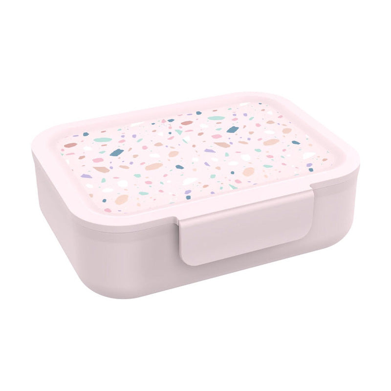 Lunchbox Broodtrommel Terrazzo – Stijlvol & Handig voor Elke Dag