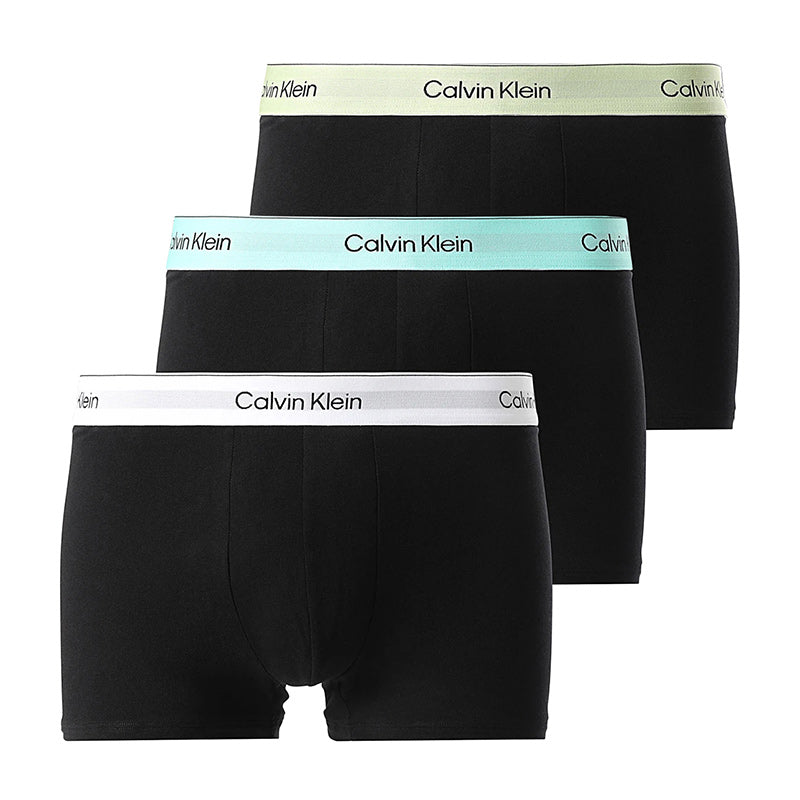 3-Pack Icon Stretch Boxers – Zwart / Grijs / Wit