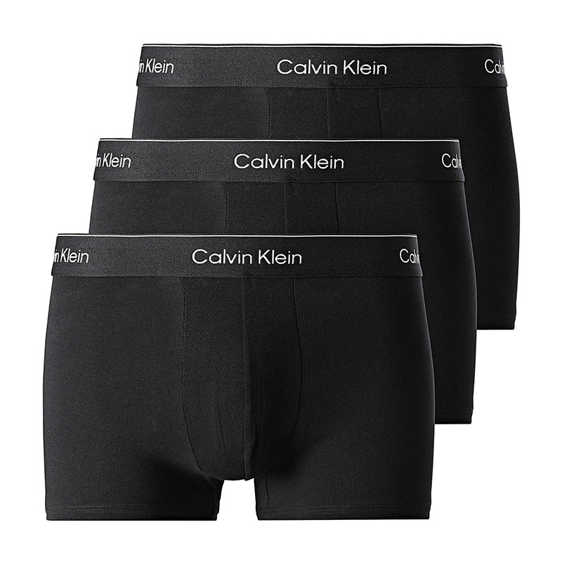 3-Pack Icon Stretch Boxers – Zwart / Grijs / Wit