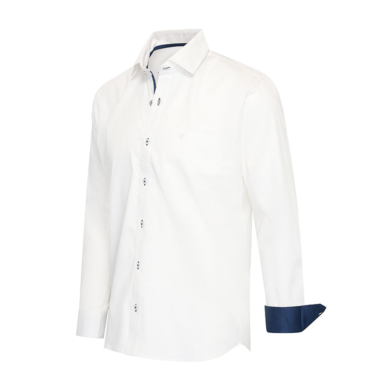Milano Shirt – Overhemd met Lange Mouwen voor een Verfijnde Look