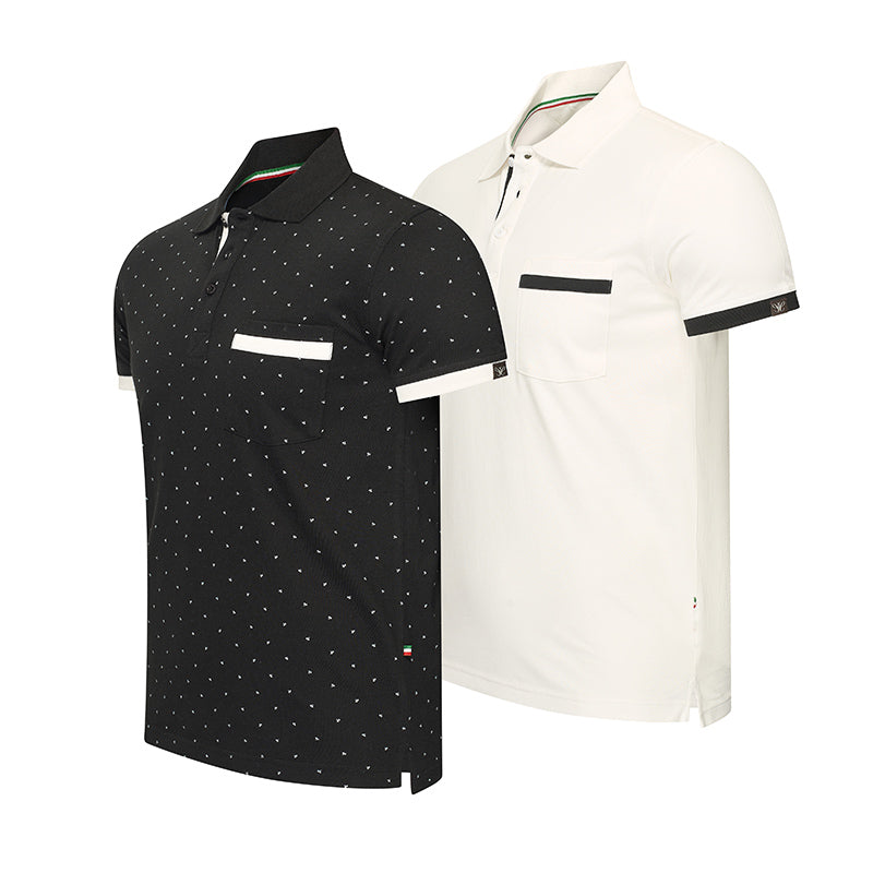 Todi 2-Pack polo's in meerdere kleuren – Comfort & Klasse voor elke dag