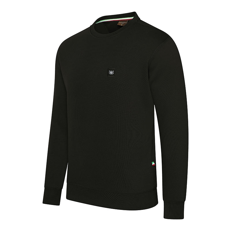 Prato – Warme en Comfortabele Fleece Sweater met Ronde Hals