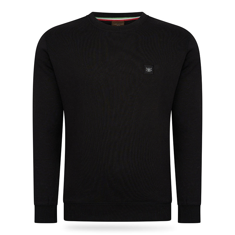 Prato – Warme en Comfortabele Fleece Sweater met Ronde Hals