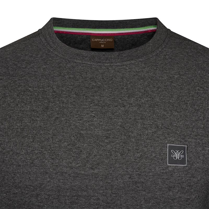 Prato – Warme en Comfortabele Fleece Sweater met Ronde Hals
