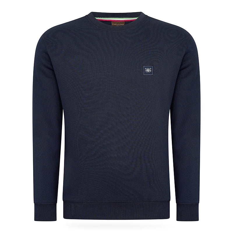 Prato – Warme en Comfortabele Fleece Sweater met Ronde Hals