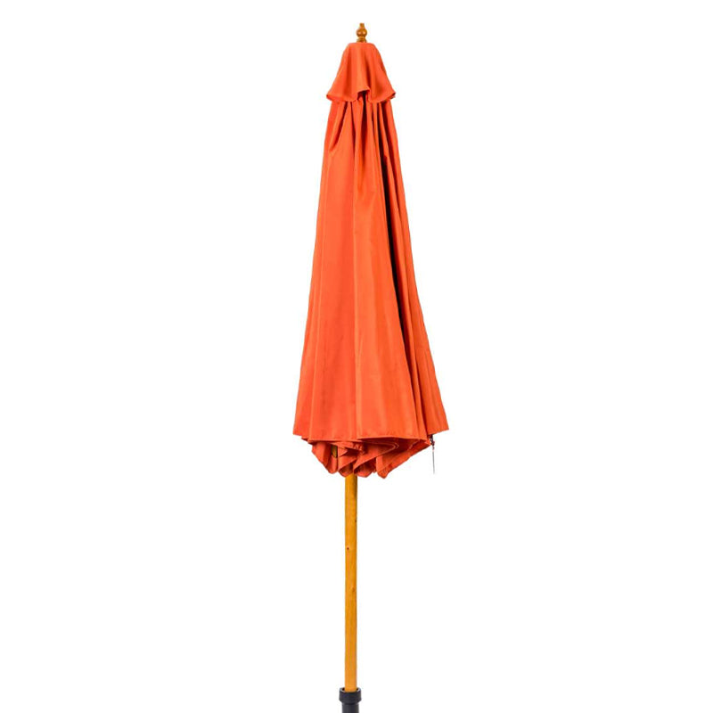 Houten Parasol 300x260CM – Verkrijgbaar in Groen & Terra