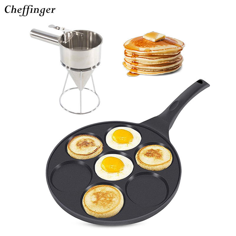 CP7M Pannenkoekenpan met Gratis Beslag Dispenser