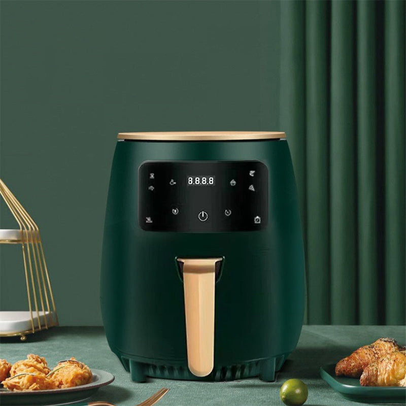 Digitale LED Airfryer 4.5L - Verkrijgbaar in Rood, Zwart en Groen