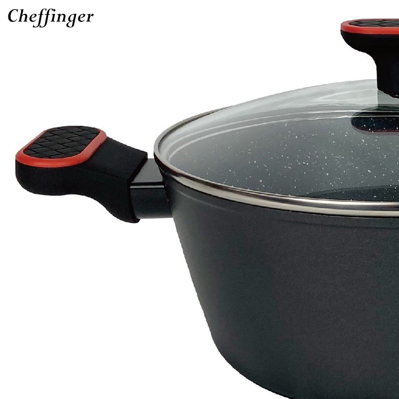 Luxe Pannenset 10-Delig – Black & Grey
