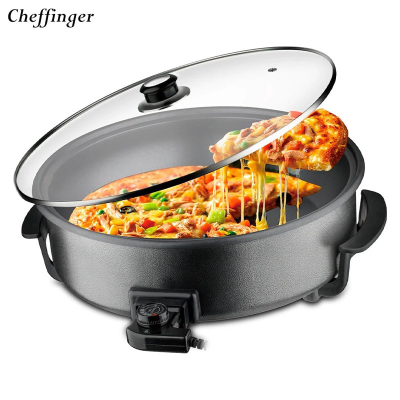 PZP42 Grillpan/Pizzapan – Multifunctionele Hapjespan 42 cm