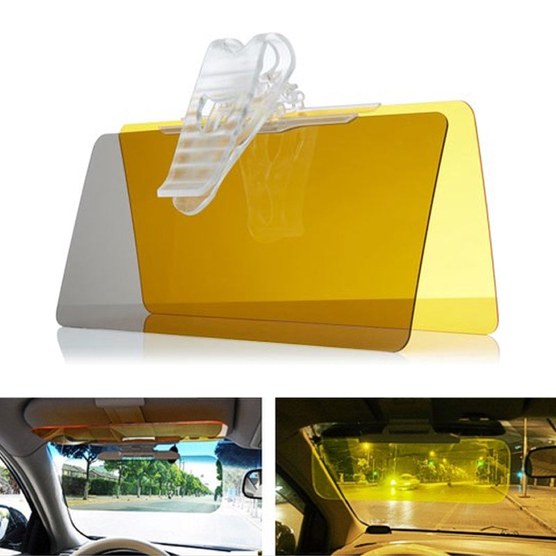 1+1 Gratis - Clear Vision Auto Zonneklep – Perfect Zicht Overdag én ’s Nachts