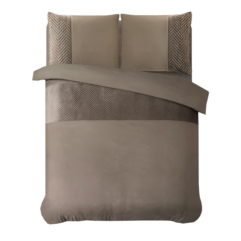 Velvet Crossline Dekbedovertrek – Luxe en comfort in diverse kleuren