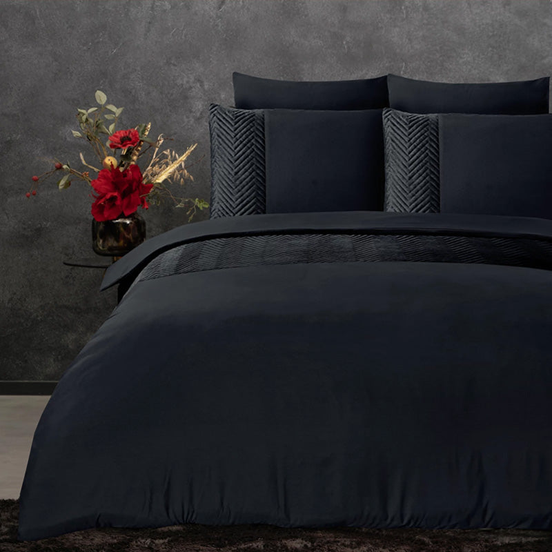 Velvet Crossline Dekbedovertrek – Luxe en comfort in diverse kleuren