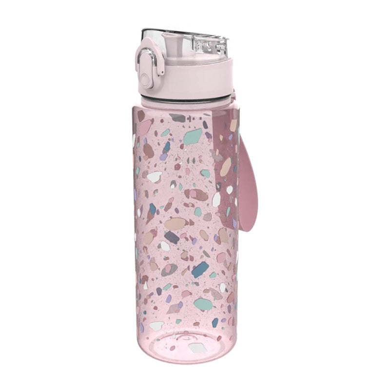 Drinkfles Waterfles 600ml Terrazzo – Stijlvol en Herbruikbaar