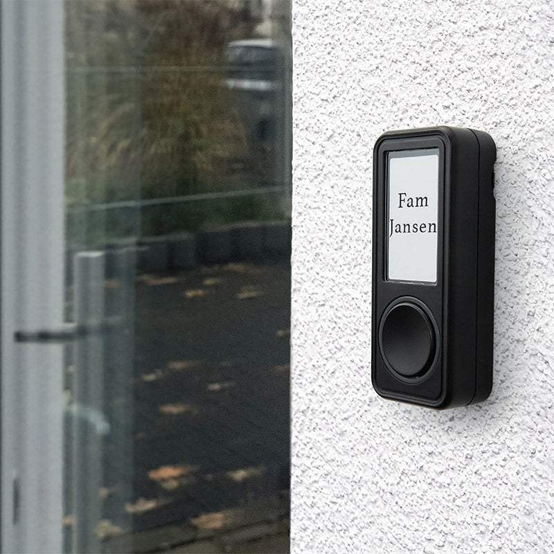 Wireless Doorbell with 1 or 2 Receivers