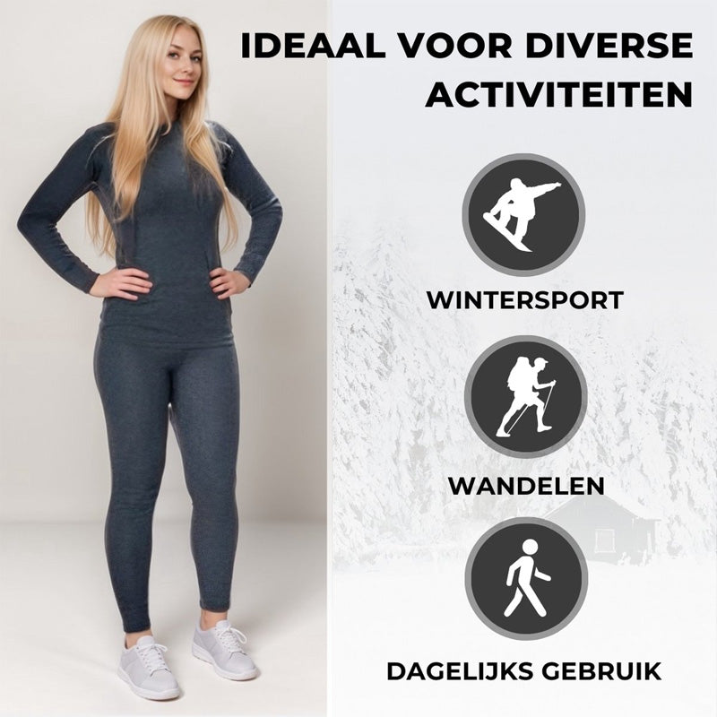 Thermokleding set heren – thermoshirt en thermobroek – los of als complete set – ook voor dames ❄️🔥