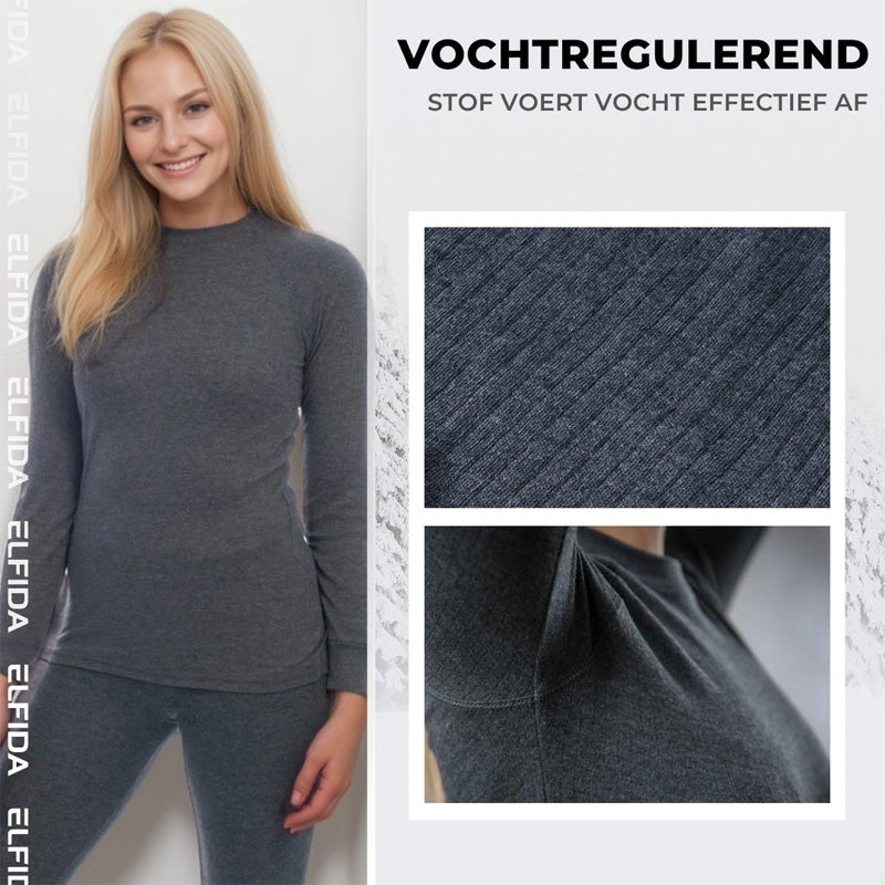 Thermokleding set heren – thermoshirt en thermobroek – los of als complete set – ook voor dames ❄️🔥