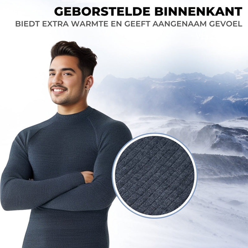 Thermokleding set heren – thermoshirt en thermobroek – los of als complete set – ook voor dames ❄️🔥