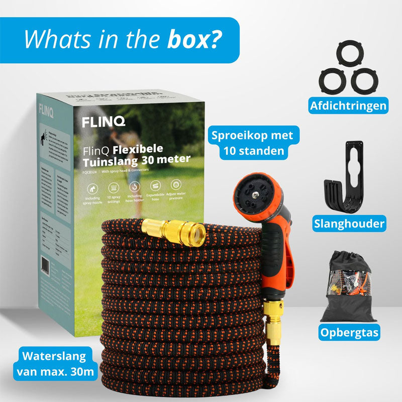 erweiterbarer Gartenschlauch – 3 Längen