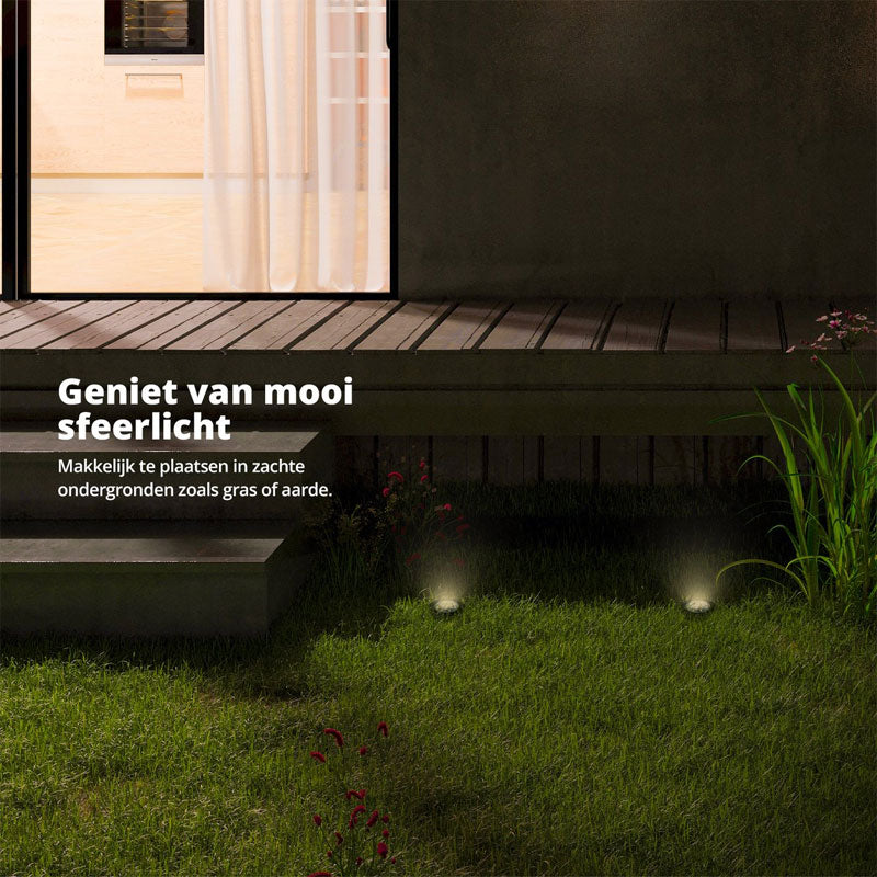 8-Pack Solar Grondspots β Duurzame sfeerverlichting voor je tuin πβ¨