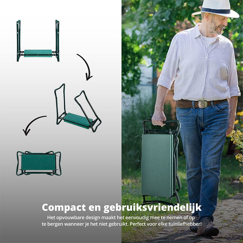Garden Kneeler Seat – Comfortabel tuinieren zonder belasting