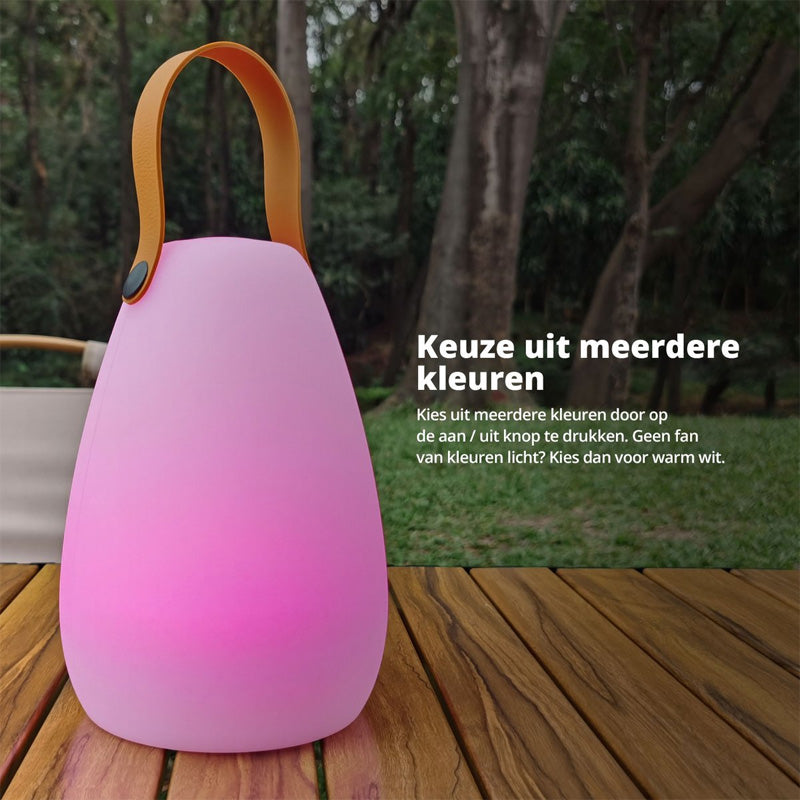 Oplaadbare tafellamp voor binnen en buiten – Sfeervolle verlichting waar je maar wilt!