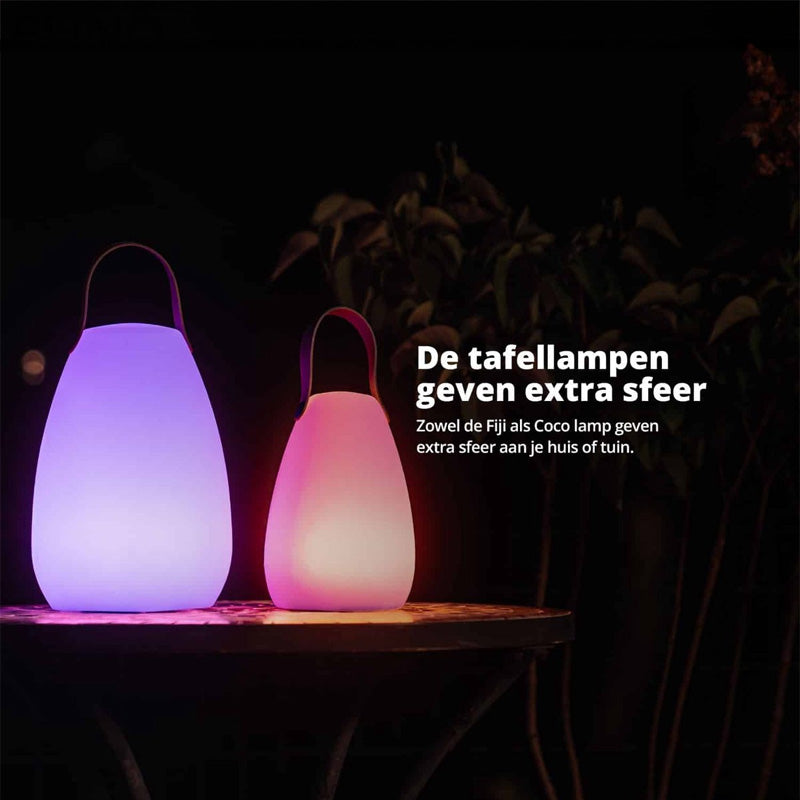 Oplaadbare tafellamp voor binnen en buiten – Sfeervolle verlichting waar je maar wilt!