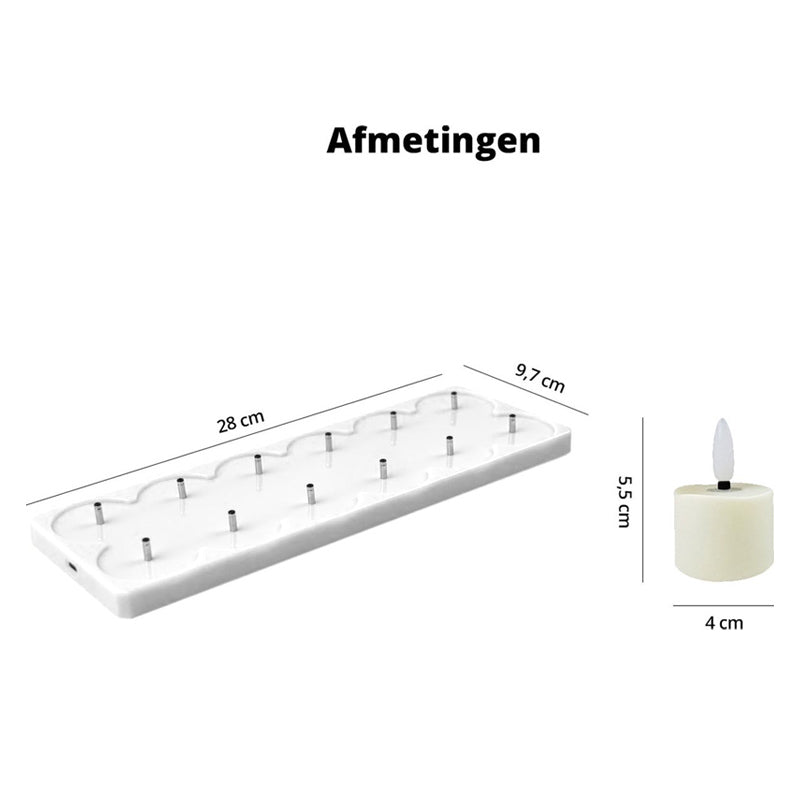 Oplaadbare Waxinelichtjes LED Kaarsen