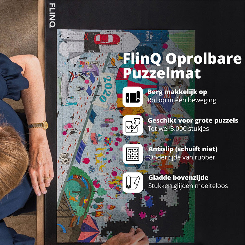 Rollbare Puzzelmat - Beschikbaar voor 1500 en 3000 stukjes