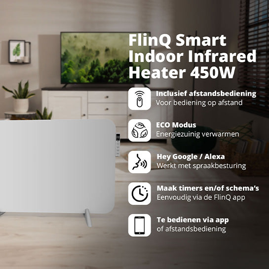 Smart Indoor Infrared Heater 450W