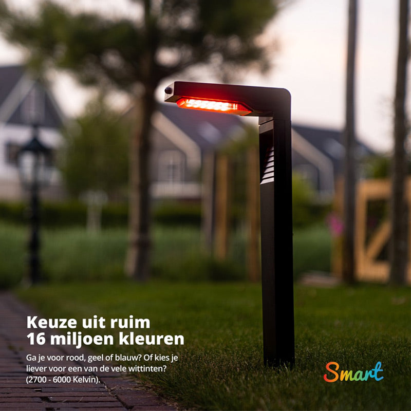 Gaia 2-Pack Smart Solar Tuinlamp – Slimme buitenverlichting op zonne-energie