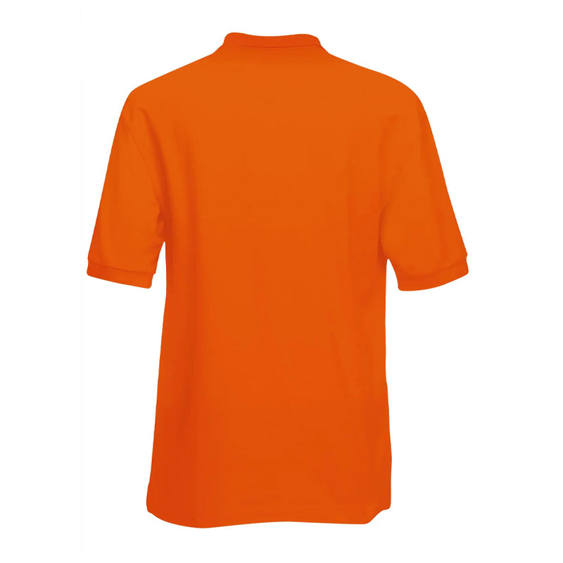 Oranje heren polo – 65/35 Piqué Polo