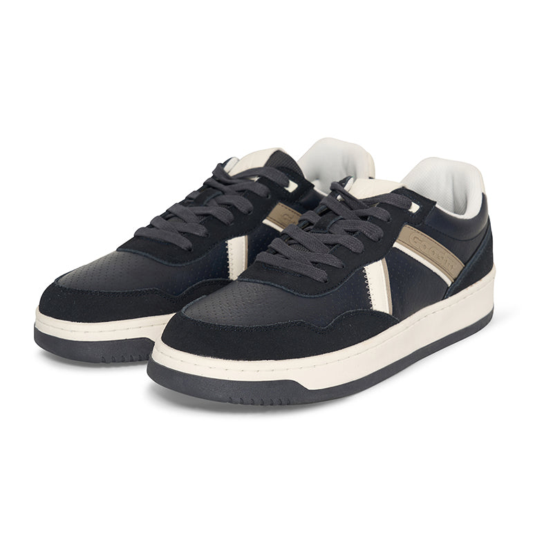 Hakuna Herensneakers – Leer/Suède in Navy of Sand
