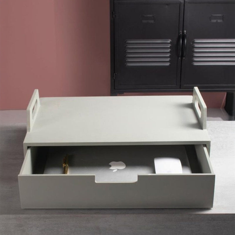 Laptoptafel – Hout – Grijs – 41 x 30 x 14,5 cm