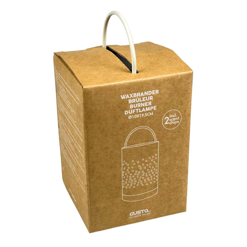 Waxbrander – Wit – Ø10 x 19,5 cm – Inclusief 2 Waxmelts