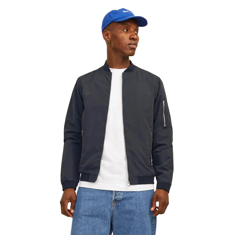 Mash Bomber Jas – Navy Blazer & Zwart