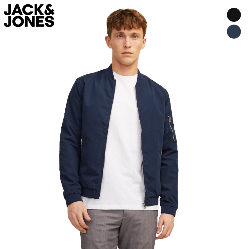 Mash Bomber Jas – Navy Blazer & Zwart